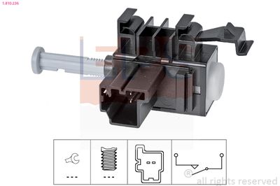 Switch, clutch control (cruise control) EPS 1.810.236