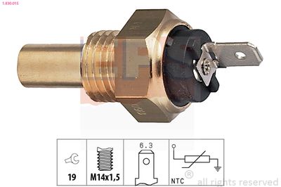 Sensor, coolant temperature EPS 1.830.015