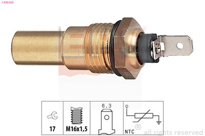 Sensor, coolant temperature EPS 1.830.035