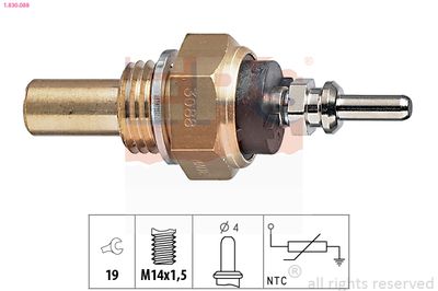 Sensor, coolant temperature EPS 1.830.088