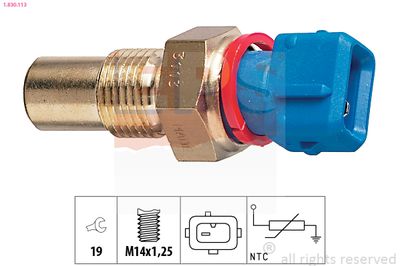 Sensor, oil temperature EPS 1.830.113