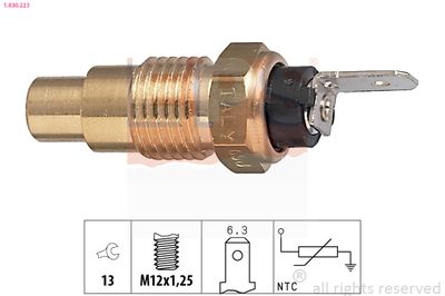 Sensor, coolant temperature EPS 1.830.223