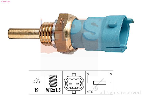 EPS 1.830.239 Sensor, oil temperature