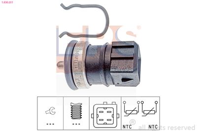 Sensor, coolant temperature EPS 1.830.251