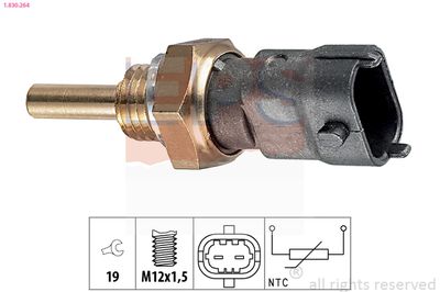 Sensor, coolant temperature EPS 1.830.264