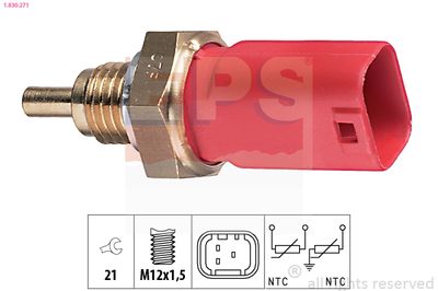 Sensor, coolant temperature EPS 1.830.271