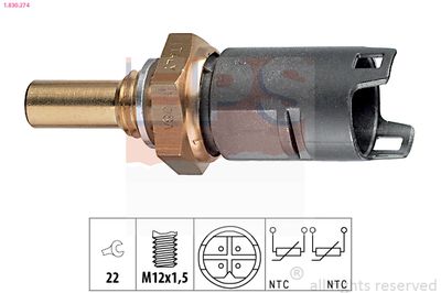 Sensor, coolant temperature EPS 1.830.274