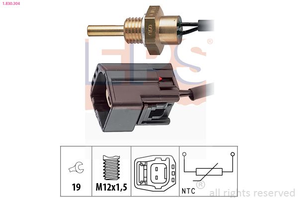 EPS 1.830.304 Sensor, coolant temperature