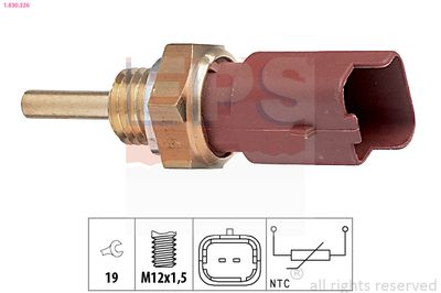 Sensor, coolant temperature EPS 1.830.326