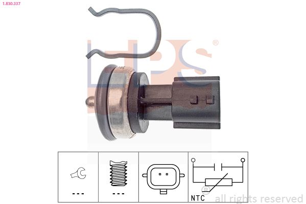 EPS 1.830.337 Sensor, coolant temperature