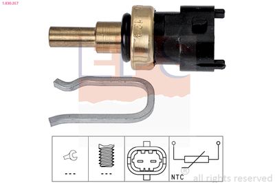 Sensor, coolant temperature EPS 1.830.357