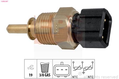 Sensor, coolant temperature EPS 1.830.367