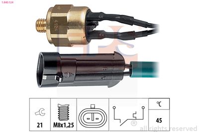 Temperature Switch, coolant warning lamp EPS 1.840.124