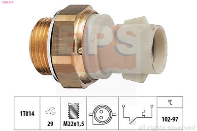 Temperature Switch, radiator fan EPS 1.850.137