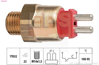 Temperature Switch, radiator fan EPS 1.850.169