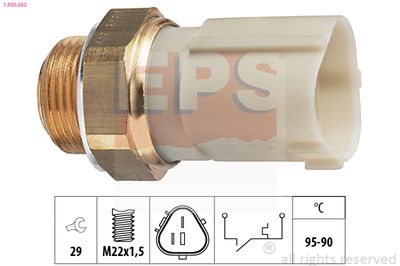 Temperature Switch, radiator fan EPS 1.850.262