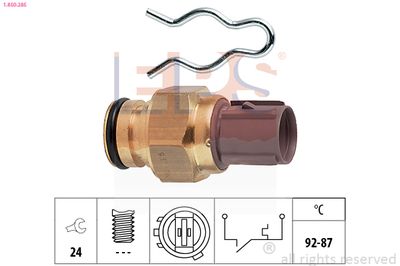 Temperature Switch, radiator fan EPS 1.850.285