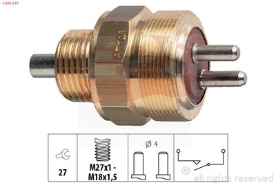 Switch, reverse light EPS 1.860.147