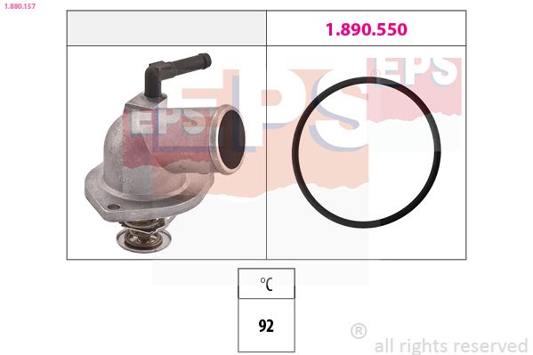 EPS 1.880.157 Thermostat, coolant