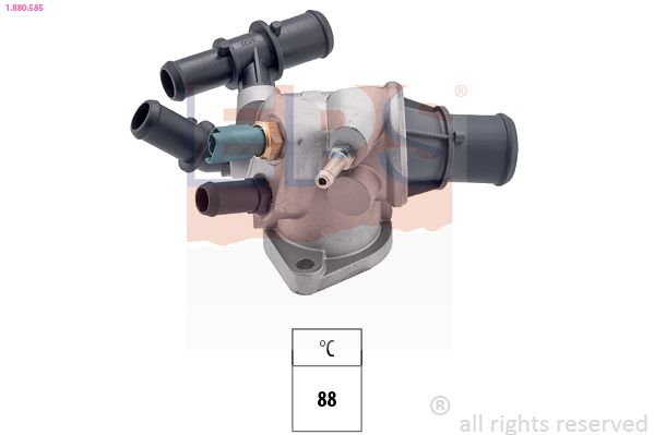 EPS 1.880.585 Thermostat, coolant