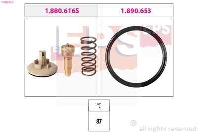 Thermostat, coolant EPS 1.880.616