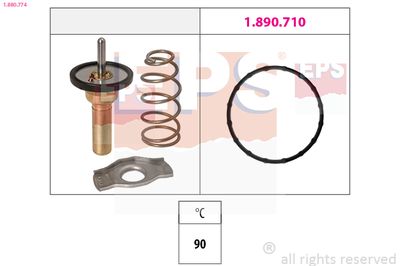 Thermostat, coolant EPS 1.880.774