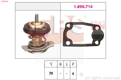 Thermostat, coolant EPS 1.880.942