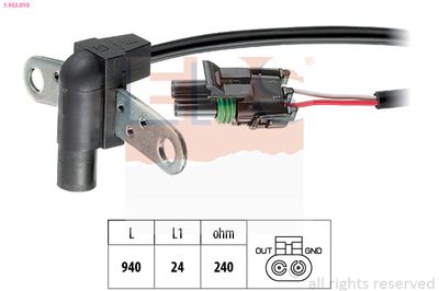 Sensor, crankshaft pulse EPS 1.953.010