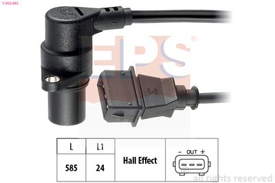 Sensor, crankshaft pulse EPS 1.953.082