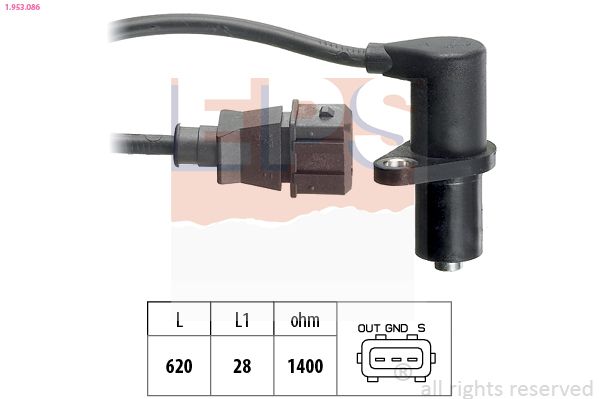 EPS 1.953.086 Sensor, camshaft position