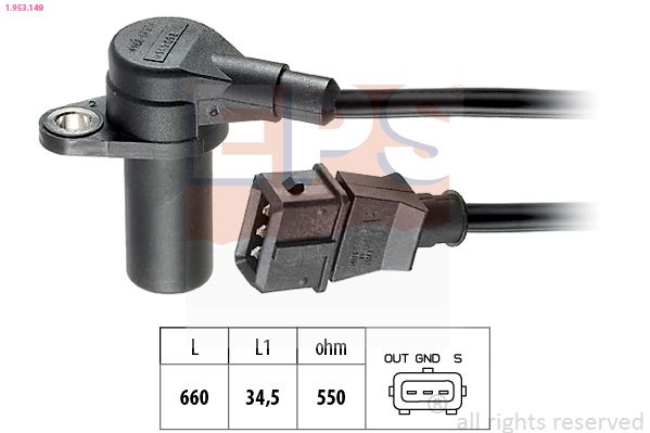 EPS 1.953.149 Sensor, crankshaft pulse