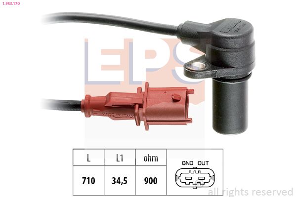 EPS 1.953.170 Sensor, crankshaft pulse