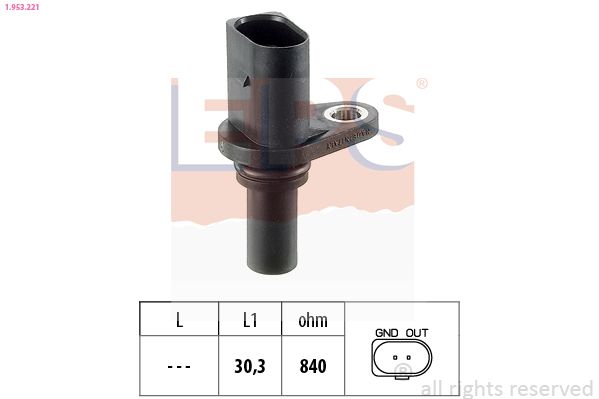 EPS 1.953.221 RPM Sensor, automatic transmission