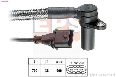 Sensor, crankshaft pulse EPS 1.953.284