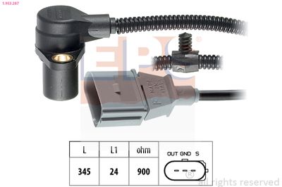 Sensor, crankshaft pulse EPS 1.953.287