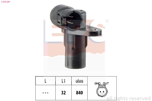 EPS 1.953.291 Sensor, crankshaft pulse