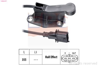 Sensor, camshaft position EPS 1.953.317