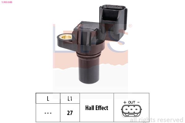 EPS 1.953.585 Sensor, crankshaft pulse