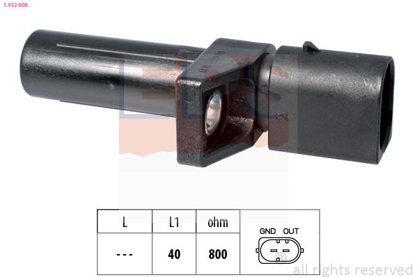 EPS 1.953.608 Sensor, crankshaft pulse