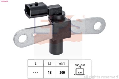 Sensor, crankshaft pulse EPS 1.953.659