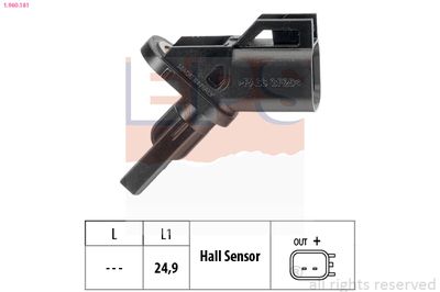 Sensor, wheel speed EPS 1.960.181