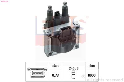 Ignition Coil EPS 1.970.275