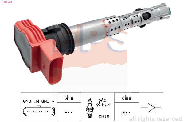 EPS 1.970.427 Ignition Coil