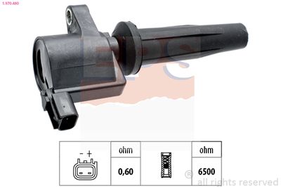 Ignition Coil EPS 1.970.480