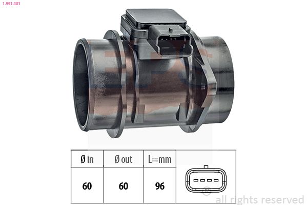 EPS 1.991.301 Mass Air Flow Sensor