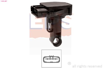 Mass Air Flow Sensor EPS 1.991.407