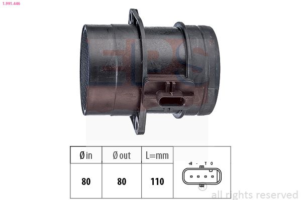 EPS 1.991.446 Mass Air Flow Sensor