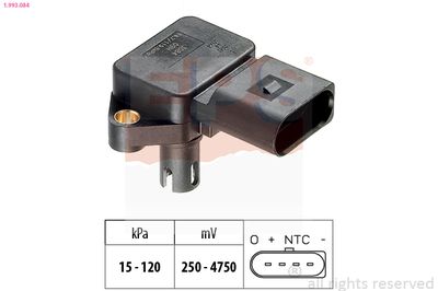 Air Pressure Sensor, altitude adaption EPS 1.993.084