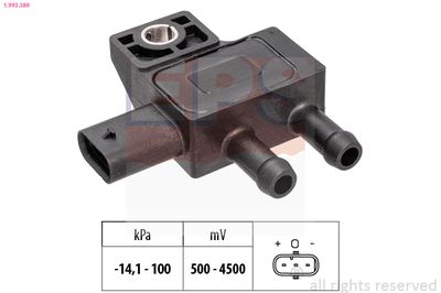 Air Pressure Sensor, altitude adaption EPS 1.993.389