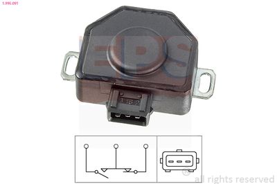 Sensor, throttle position EPS 1.995.091